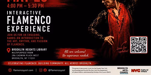 Brooklyn Flamenco Festival 2026 Presents: Lecture - Demonstration