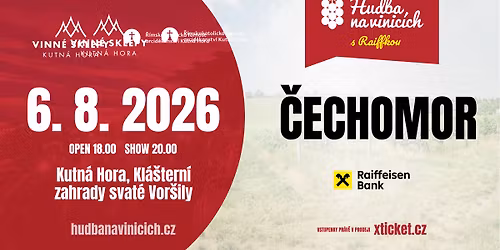\u010cechomor - Vinn\u00e9 sklepy Kutn\u00e1 Hora - 6. srpna