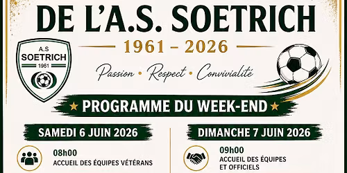 F\u00eate anniversaire AS Soetrich 