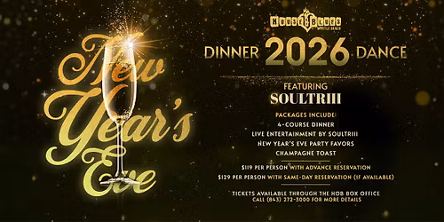 New Year's Eve Dinner & Dance at House of Blues