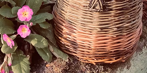 Round Willow \u2018Berry\u2019 Basket