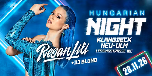 Hungarian Night\/Reg\u00e1n Lili\/Neu-Ulm\/28.11.