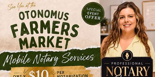 Las Vegas Night Market & $10 Notary!