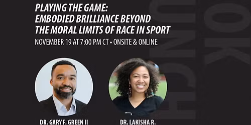 Playing the Game - BOOK LAUNCH