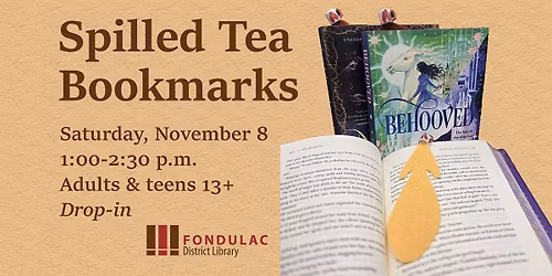 Spilled Tea Bookmarks