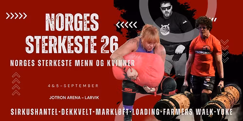 Norges Sterkeste - 2026 - Alle Vektklassene