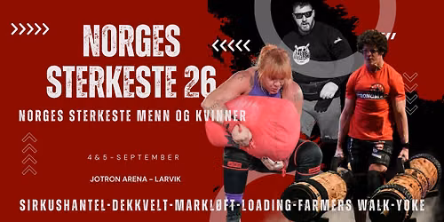 Norges Sterkeste - 2026 - Alle Vektklassene