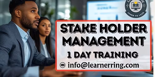 Stakeholder Management 1 Day Workshop | Killeen, TX