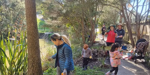 Community Corner with Hibiscus and Bays