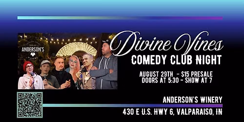 Divine Vines Comedy at Anderson's