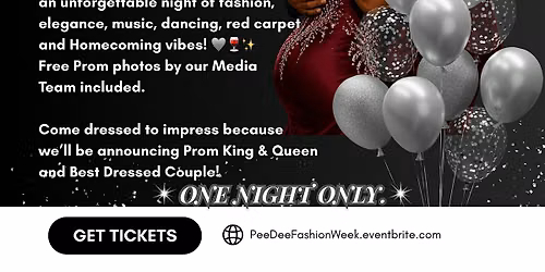 ADULT PROM by Pee Dee Fashion Week