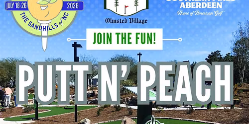 Putt N' Peach at Wee Pines Mini Golf