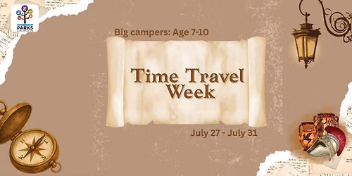 Summer Adventure Camp Time Travel Week