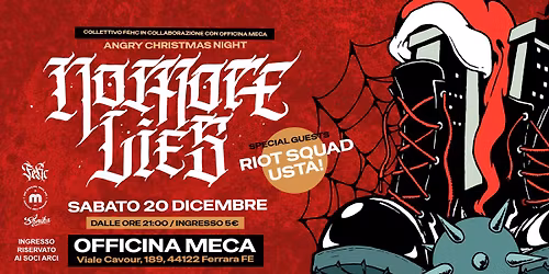 20.12 | ANGRY CHRISTMAS NIGHT - with NO MORE LIES \/ RIOT SQUAD \/ USTA!