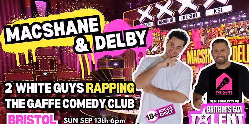 Macshane& Delby| 2 White Guys Rapping @ The Gaffe Bristol 
