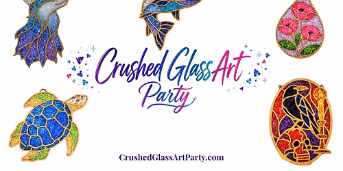\u2728 Eleven Manette Wine Bar Crushed Glass Art Party \u2728