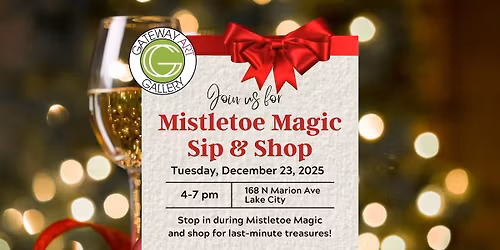 Mistletoe Magic Sip-n-Shop (21+)