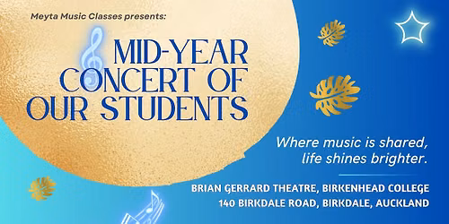Meyta Music Classes presents: Mid-Year Concert of Our Students!