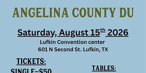 Lufkin DU Banquet