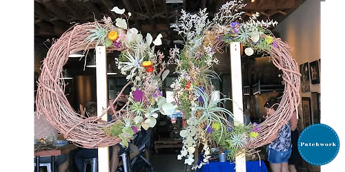 Patchwork Presents  Air Plant Wreaths Craft Workshop