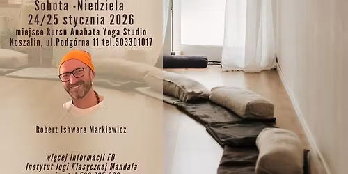 Joga Nidra - KURS NAUCZYCIELSKI - 24\/25 stycznia 2026 . Koszalin - Anahata Yoga Studio.