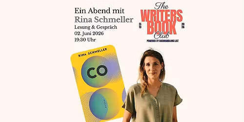The Writers Bookclub: Rina Schmeller