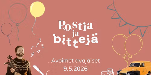 Avoimet avajaiset Postia ja bittej\u00e4 -n\u00e4yttelyyn