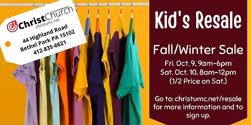 Kid's Resale