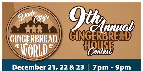 9th Annual Gingerbread House Contest