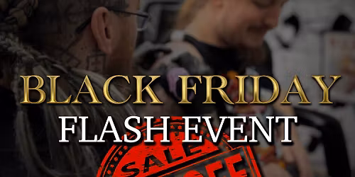 Black Friday Flash Sale 50% OFF