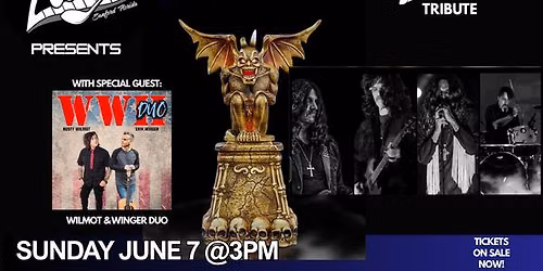 Hands of Doom - Black Sabbath Tribute w\/ Special Guests: Wilmot\/Winger Duo | Live Music @ The Alley!