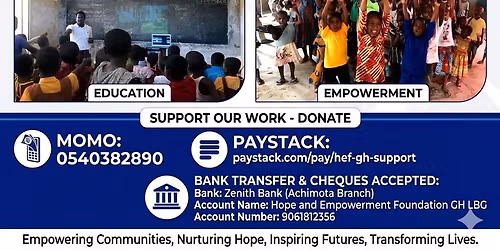HOPE RESTORATION ORPHANAGE OUTREACH TOUR -2026 PROJECT 