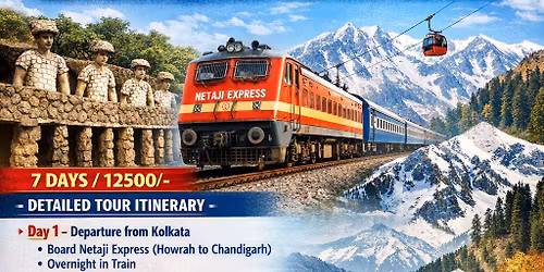 Kolkata to Manali Tour