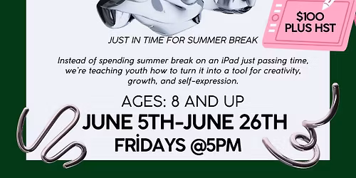 4 week Digital Art Course for Youths
