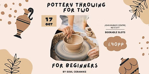 Pottery Throwing Experience for Two