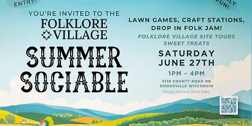 Summer Sociable at Folklore Village