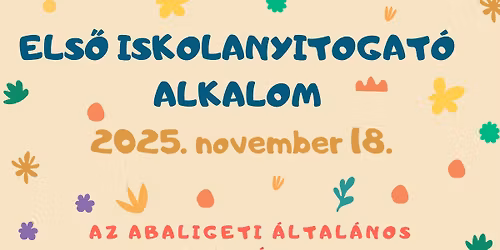 Iskolanyitogat\u00f3 - ny\u00edlt \u00f3r\u00e1k nagycsoportosoknak