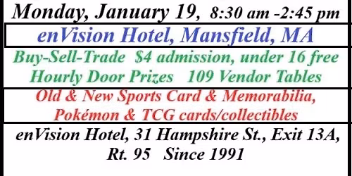 Big M. Luther King Day Card Show