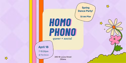 Spring Dance Party with Homo Phono!