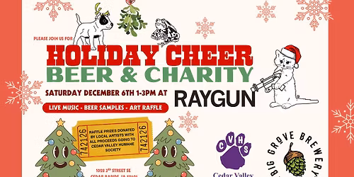 RAYGUN Cedar Rapids Holiday Cheer Beer & Charity