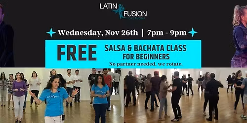 Free Salsa & Bachata Class for Beginners (Oklahoma City)