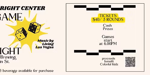 Left Right Center Game Night and Fundraiser 