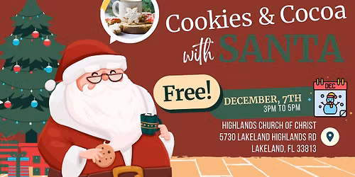 Cookies & Cocoa with Santa!