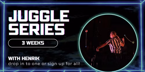 More Juggling with Henrik - 3 Weeks - All Levels Welcome!