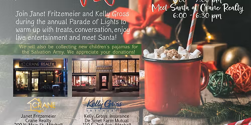 Parade of Lights Christmas open house 