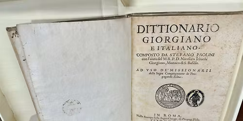 Georgian materials display and briefing at Library of Congress