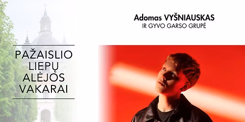 Pa\u017eaislio liep\u0173 al\u0117jos vakarai: Adomas Vy\u0161niauskas ir grup\u0117