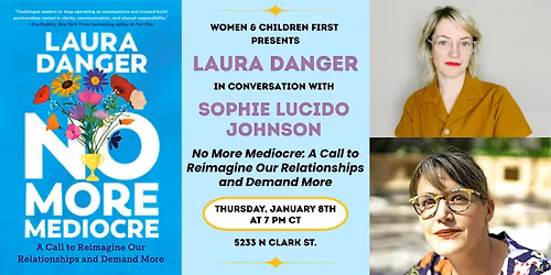 Book Launch: No More Mediocre by Laura Danger