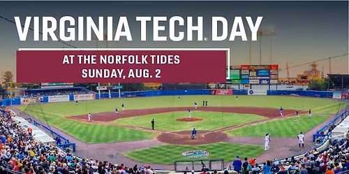 Virginia Tech Day at the Norfolk Tides