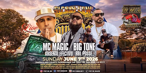 STREETLOW MAGAZINE LOWRIDER CAR SHOW AND CONCERT